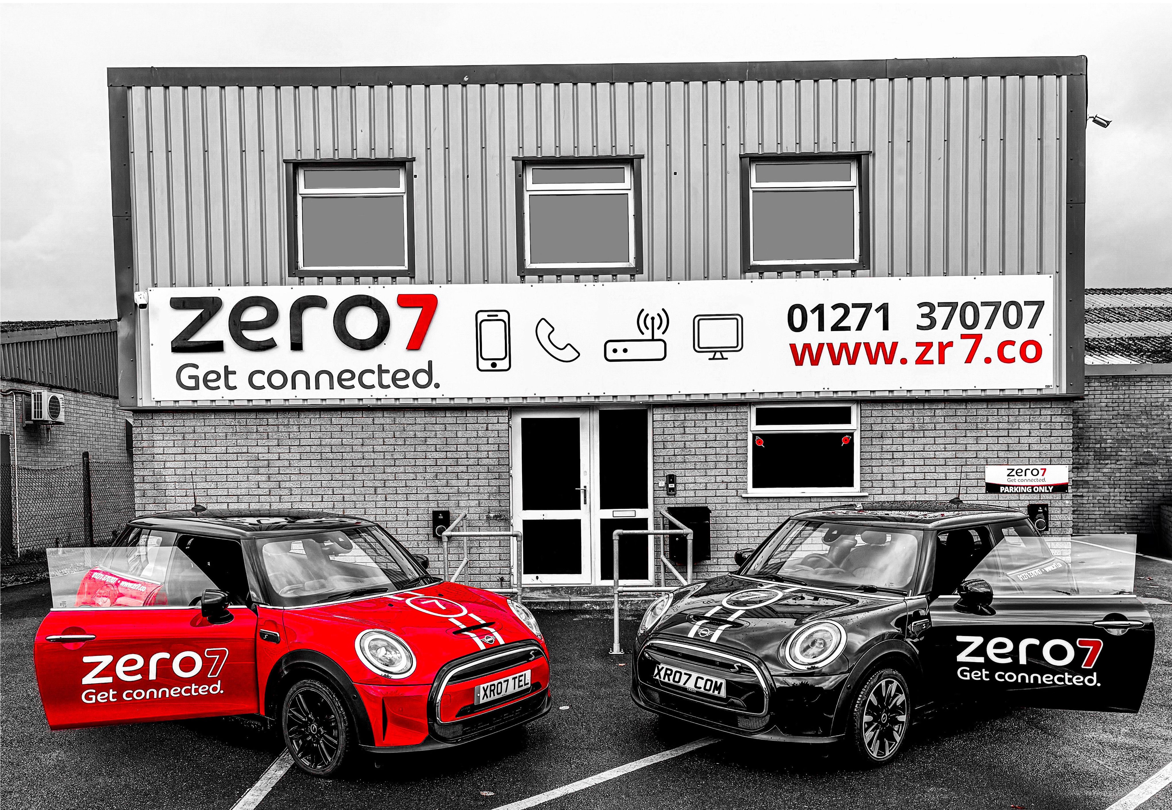 Zero 7's office in Barnstaple